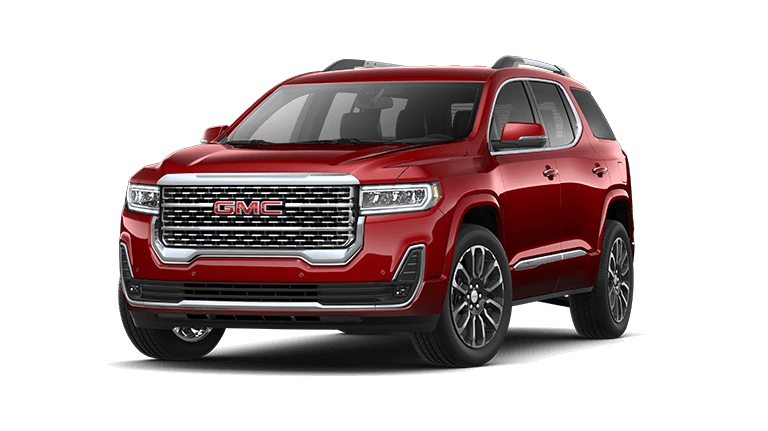 2021 GMC Acadia Cayenne Red Tintcoat