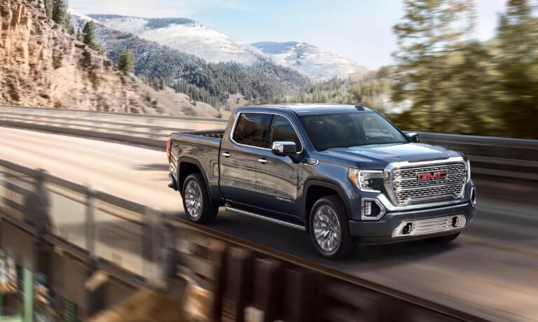 2019 GMC Sierra 1500 exterior driving across bridge