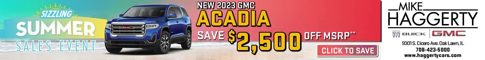 2023 GMC Acadia