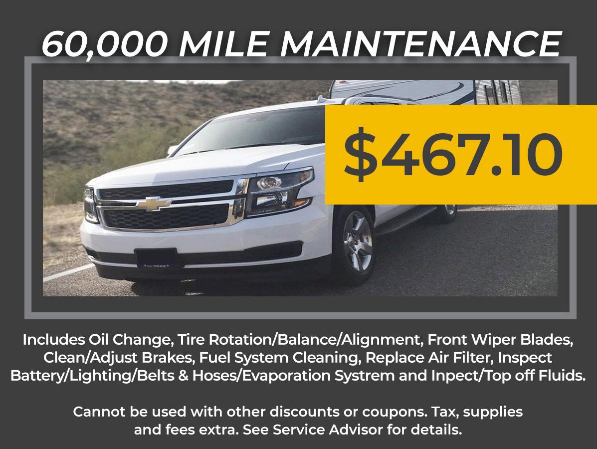 Chevrolet Service Coupons in MILWAUKEE