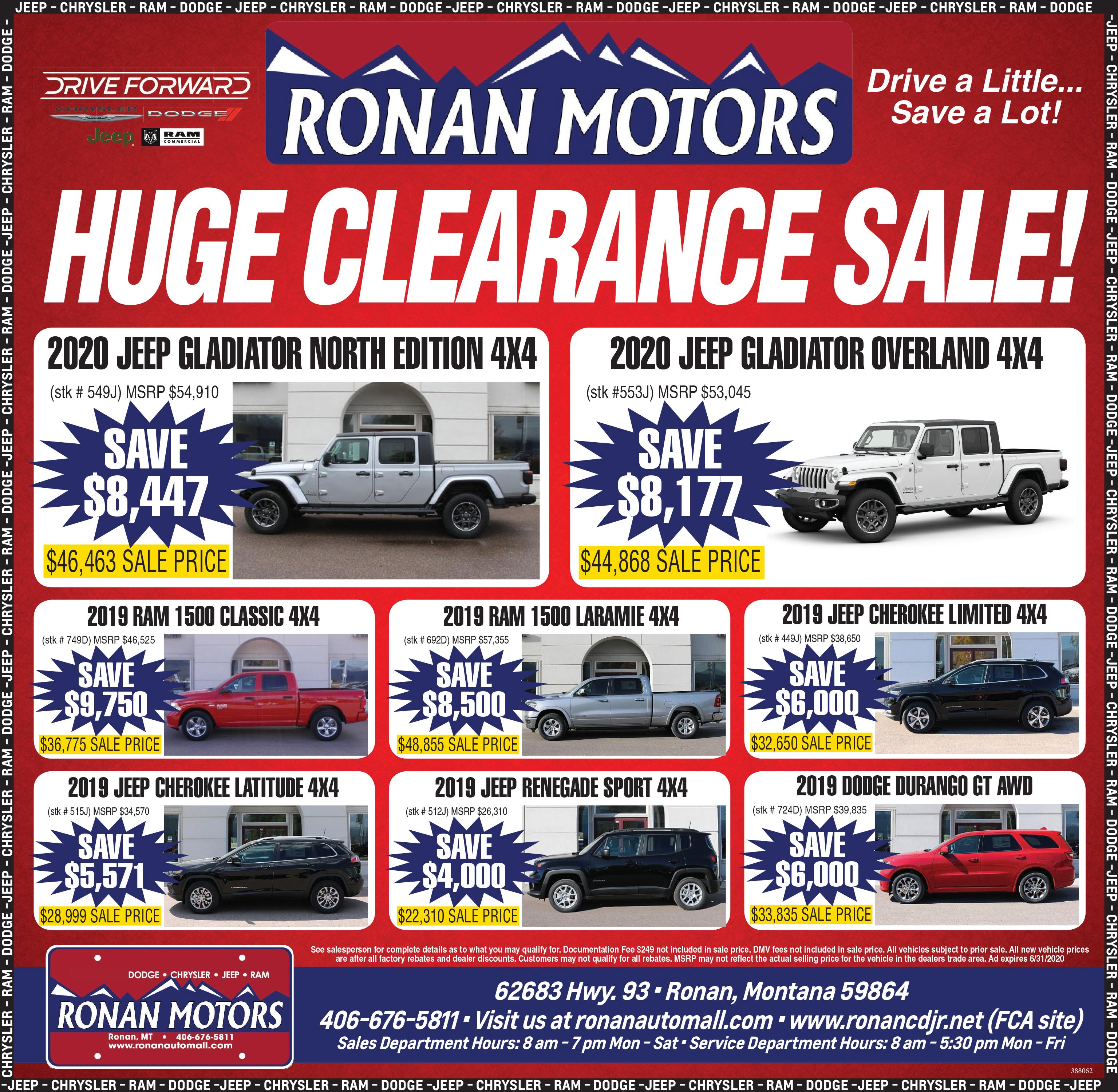Ronan Motors is a RONAN Chevrolet dealer and a new car and used car