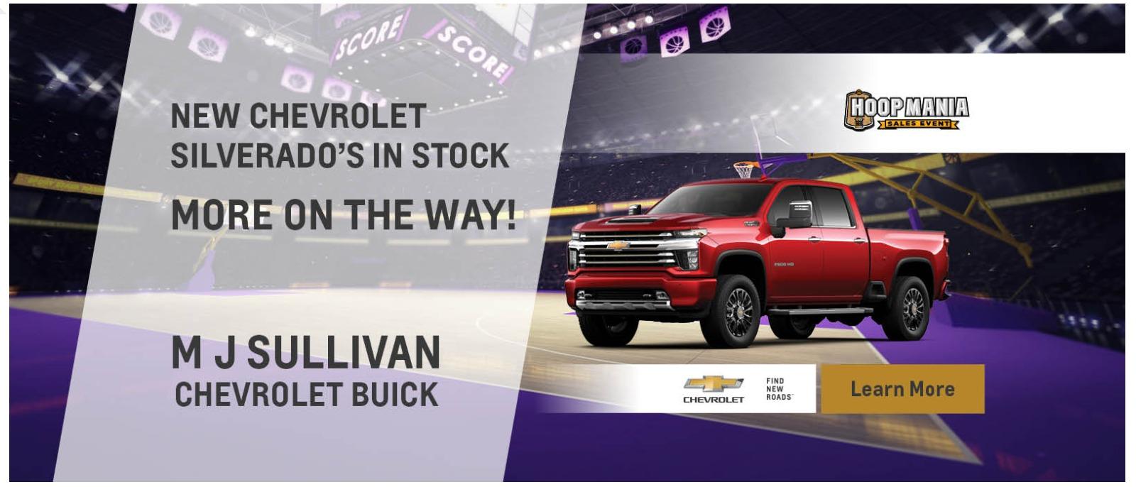 Mj Sullivan Chevrolet Buick In New London Ct Norwich Waterford Buick Chevrolet Dealership