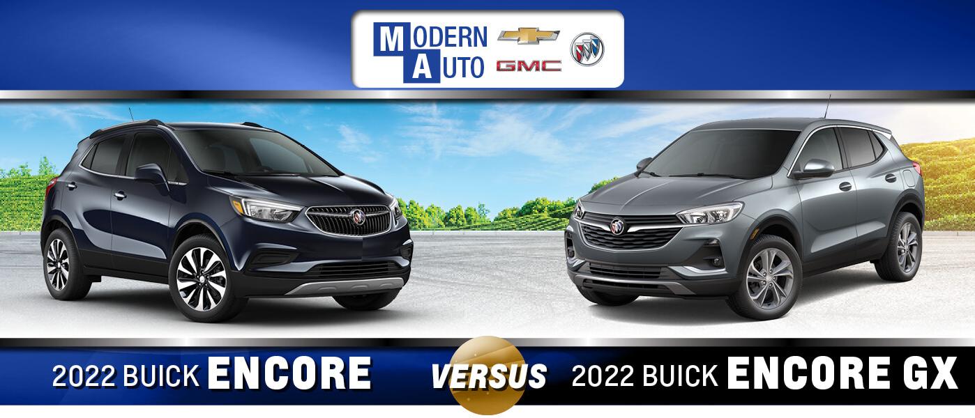 2022 Buick Encore vs Encore GX Interior, Specs, Performance