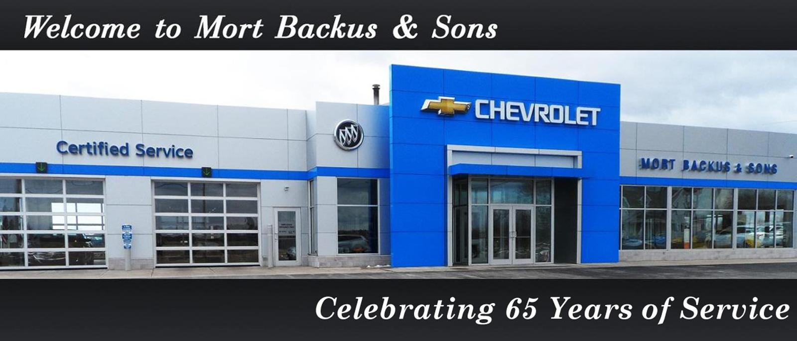 Mort Backus and Sons Inc. Chevrolet and Buick Dealer in OGDENSBURG, NY