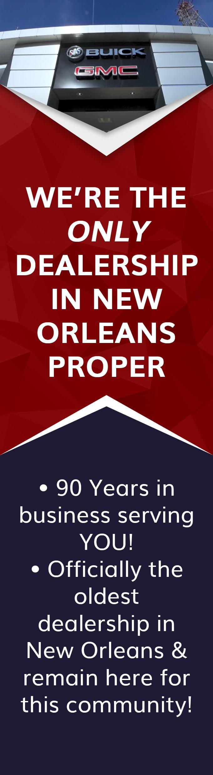 New Buick GMC and Used Cars Trucks SUVs for sale in New Orleans LA