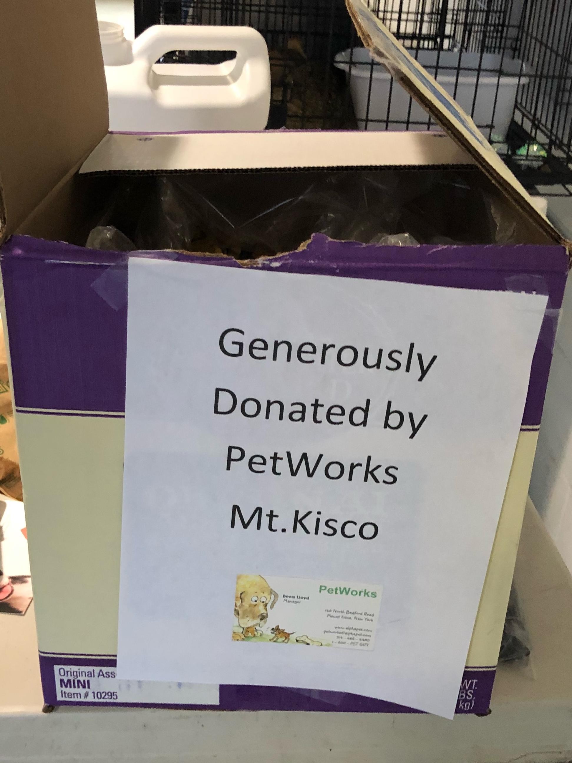 donation box