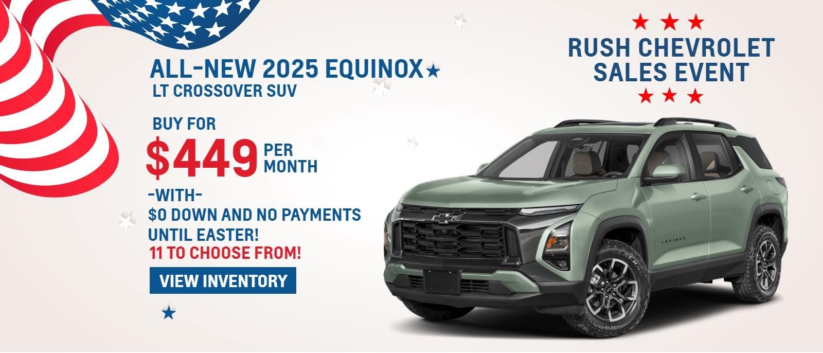 2025 Chevrolet Equinox  Special Offer