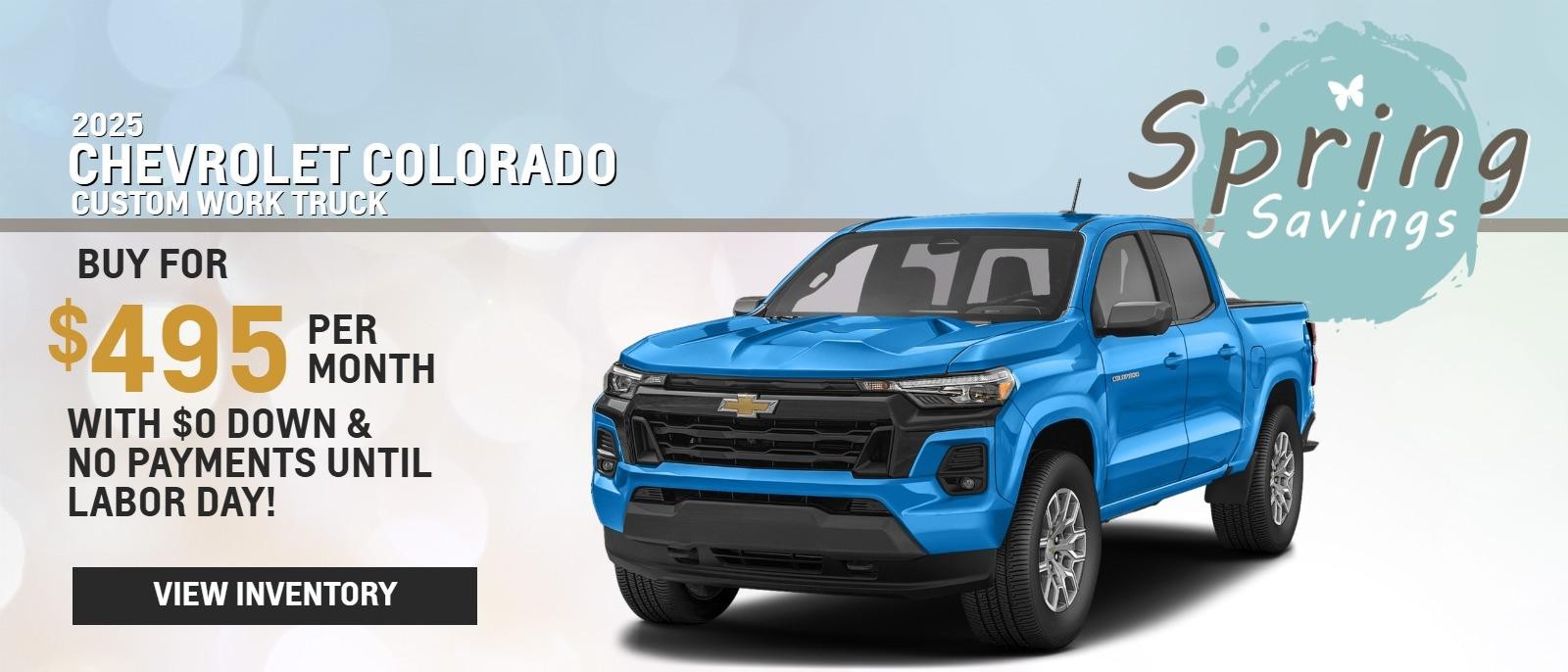 2025 Chevrolet Colorado Custom Edition Work Truck
