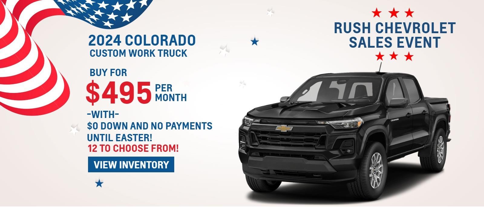 2024 Chevrolet Colorado  Special Offer