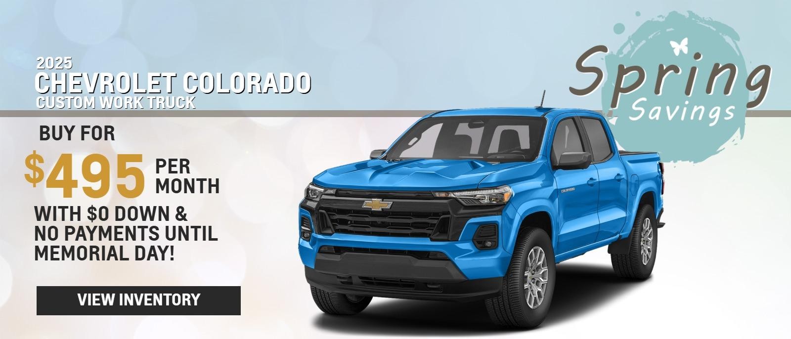 2025 Chevrolet Colorado Custom Edition Work Truck