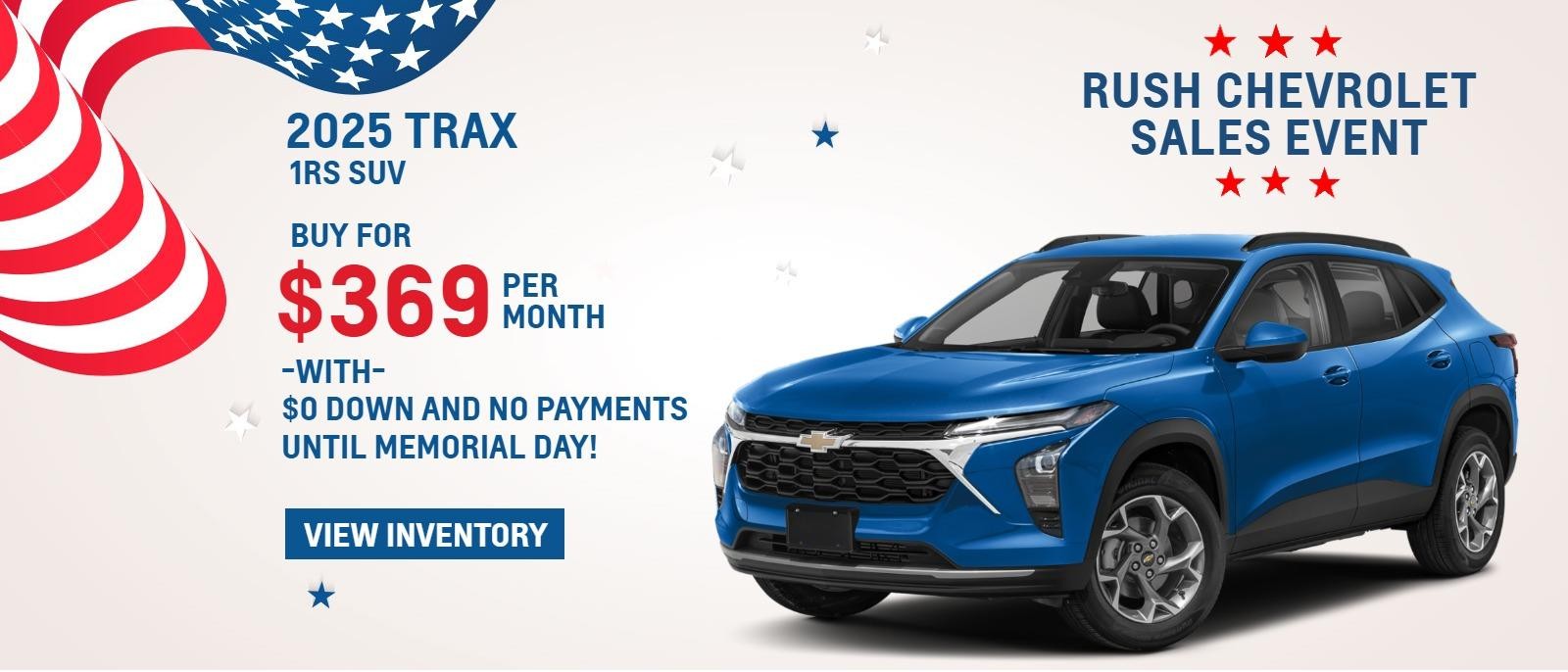 2025 Chevrolet Trax  Special Offer