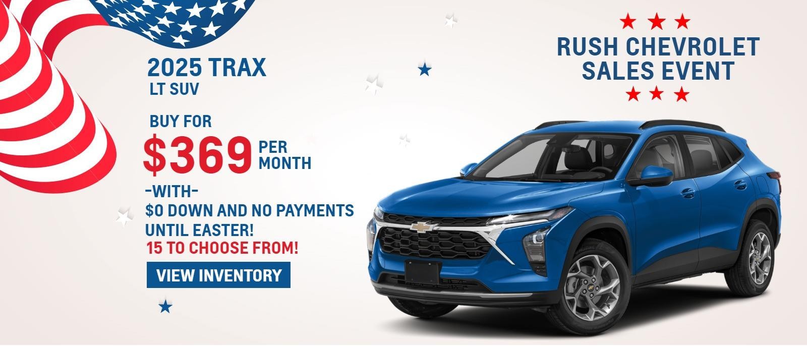 2025 Chevrolet Trax  Special Offer