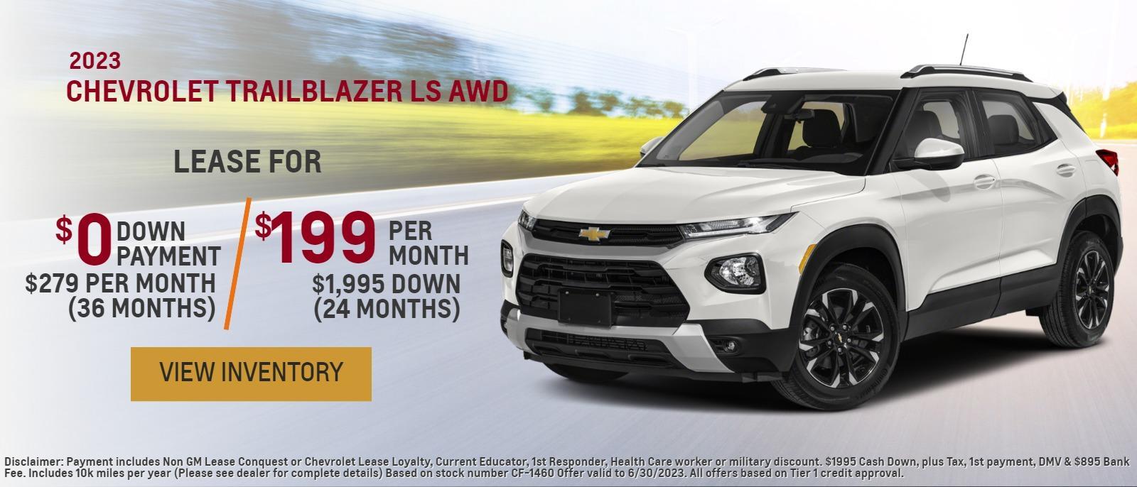 New Car Specials at Chevrolet 112