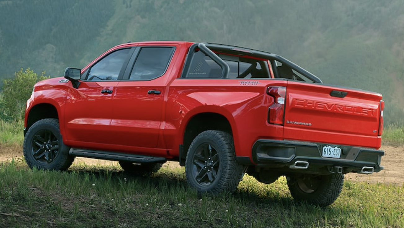 2022 Chevrolet Silverado Rear Shot