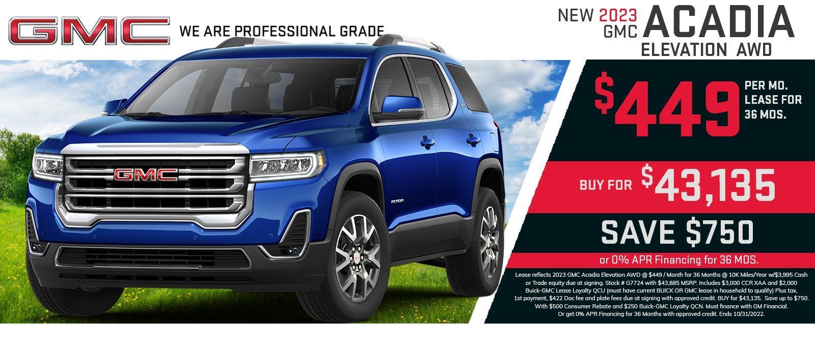 Save on New Car Leases at North Star Buick GMC Zelienople in ZELIENOPLE