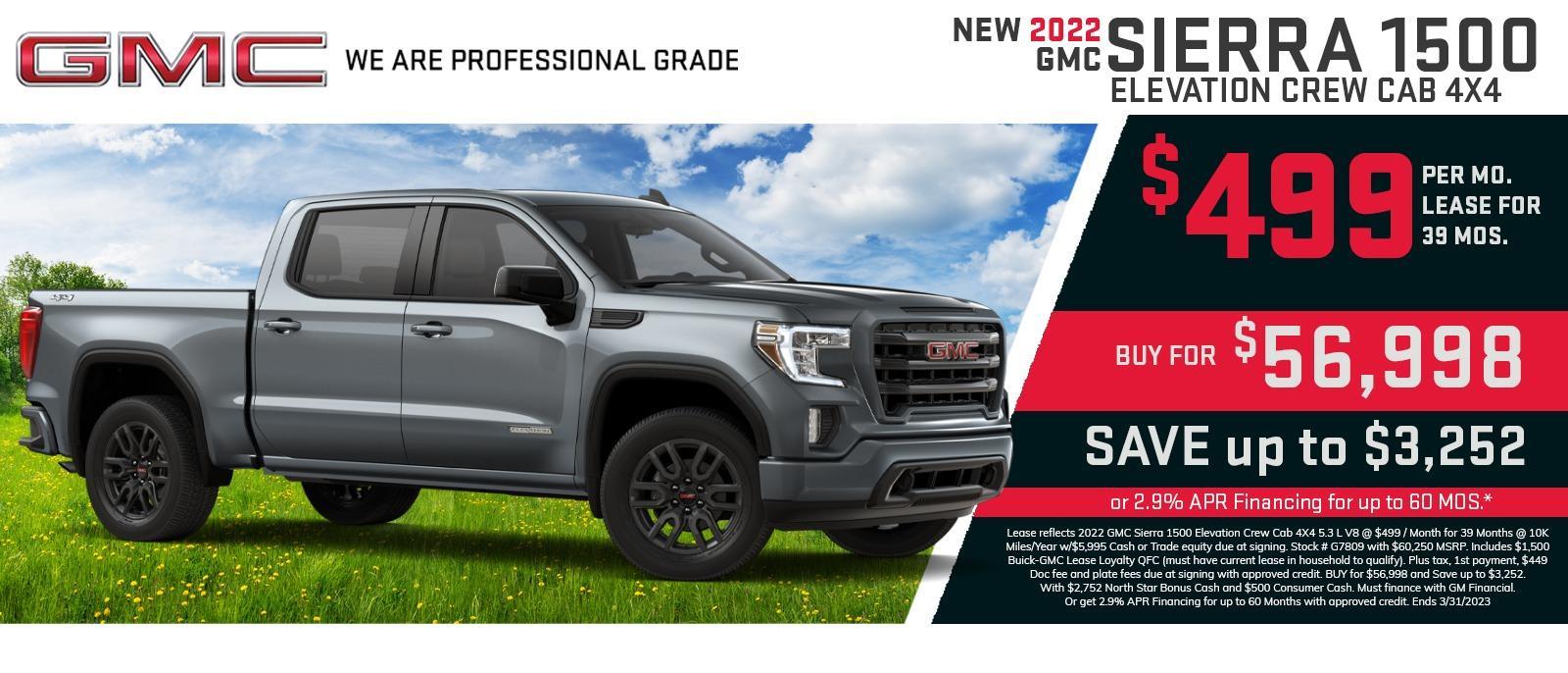 Save on New Car Leases at North Star Buick GMC Zelienople in ZELIENOPLE