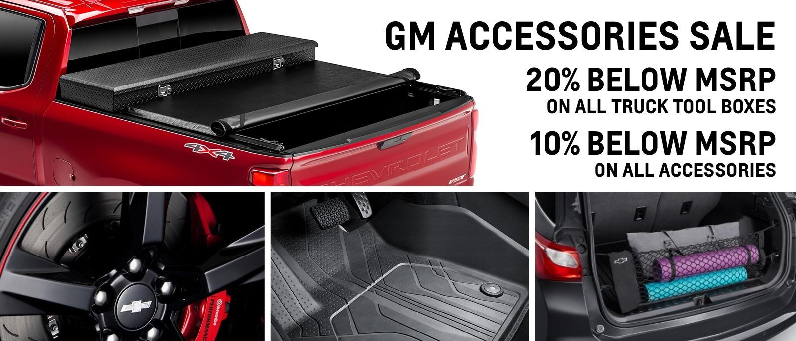 GM Accessories Sale