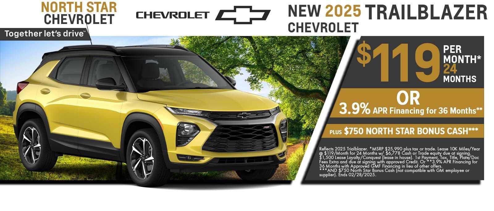 2025 Chevy Trailblazer