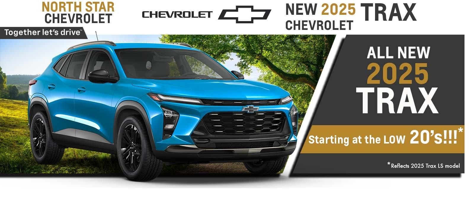 2024 Chevy Trax starting at the low 20's