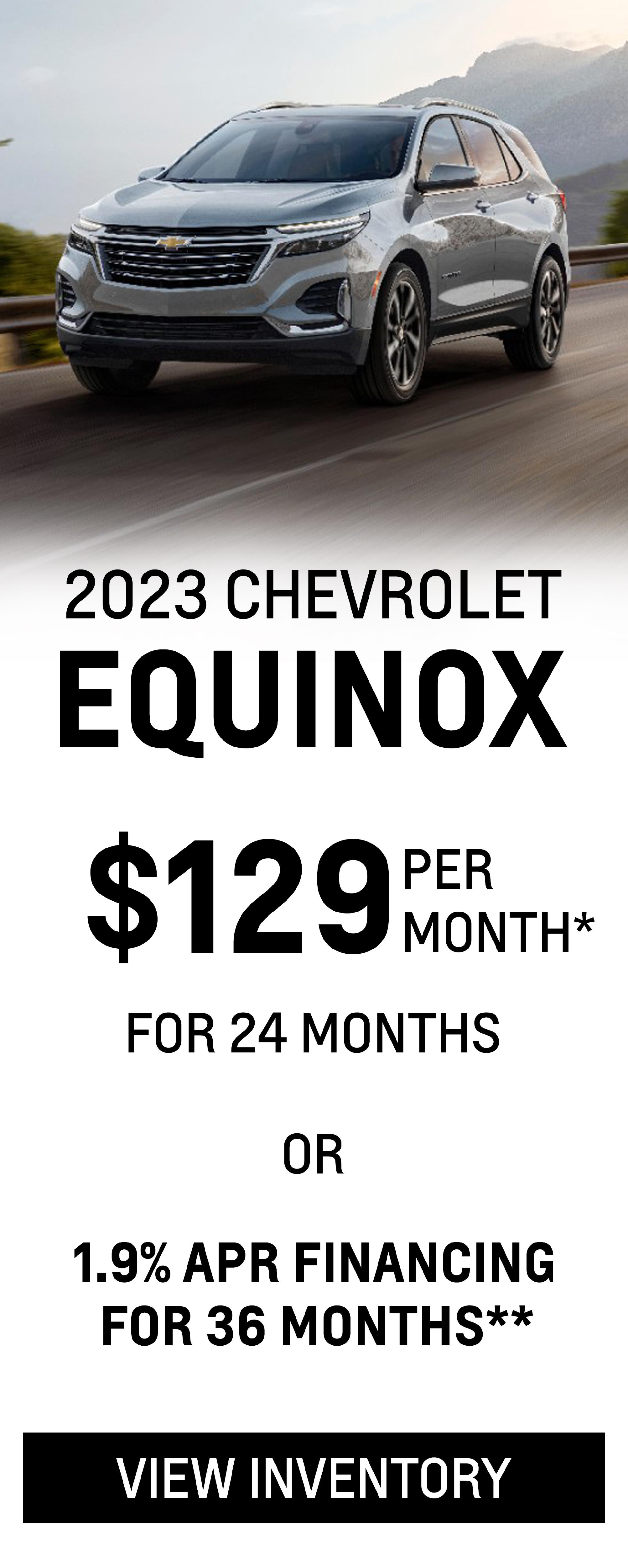 New 2023 Chevrolet Equinox
