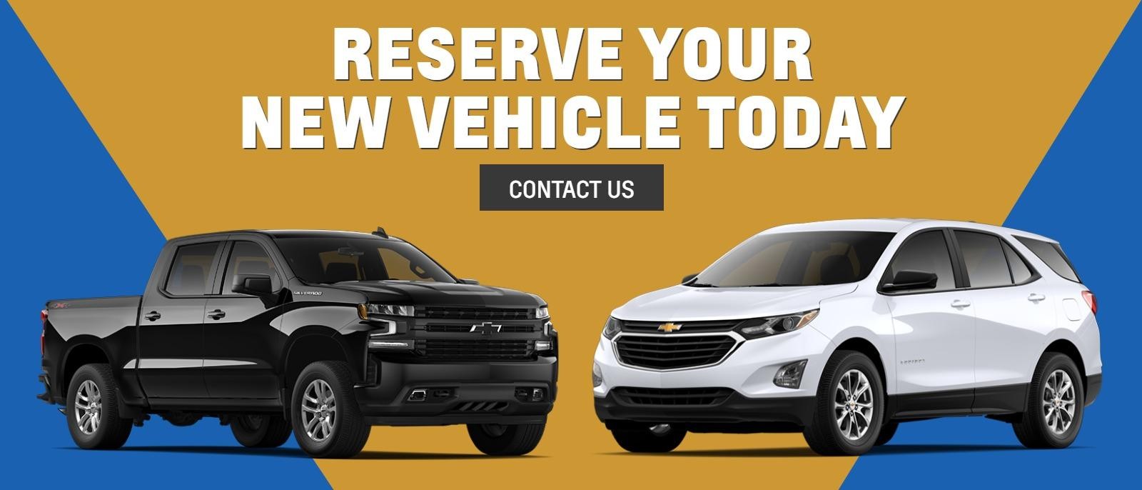 Pre-Order Your New Vehicle Today