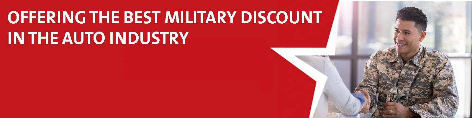 GM Military Discount Banner
