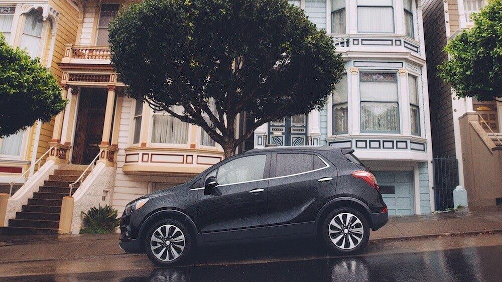 2020 Buick Encore Small Luxury SUV: exterior side view