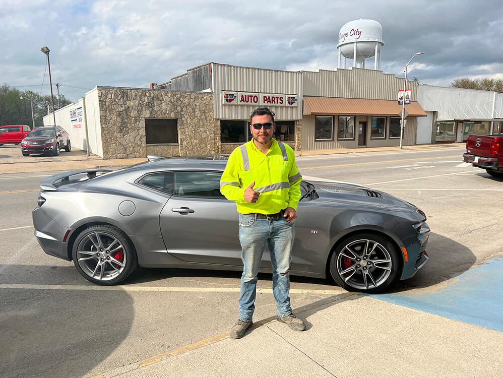Branine Chevrolet is a OSAGE CITY Chevrolet dealer and a new car and