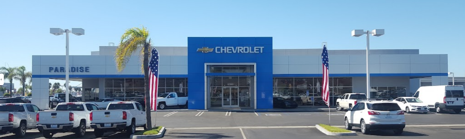 Paradise Chevrolet in Ventura, CA