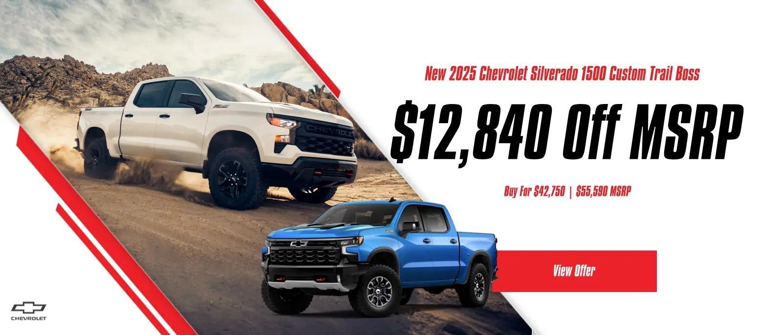2025 Silverado Purchase