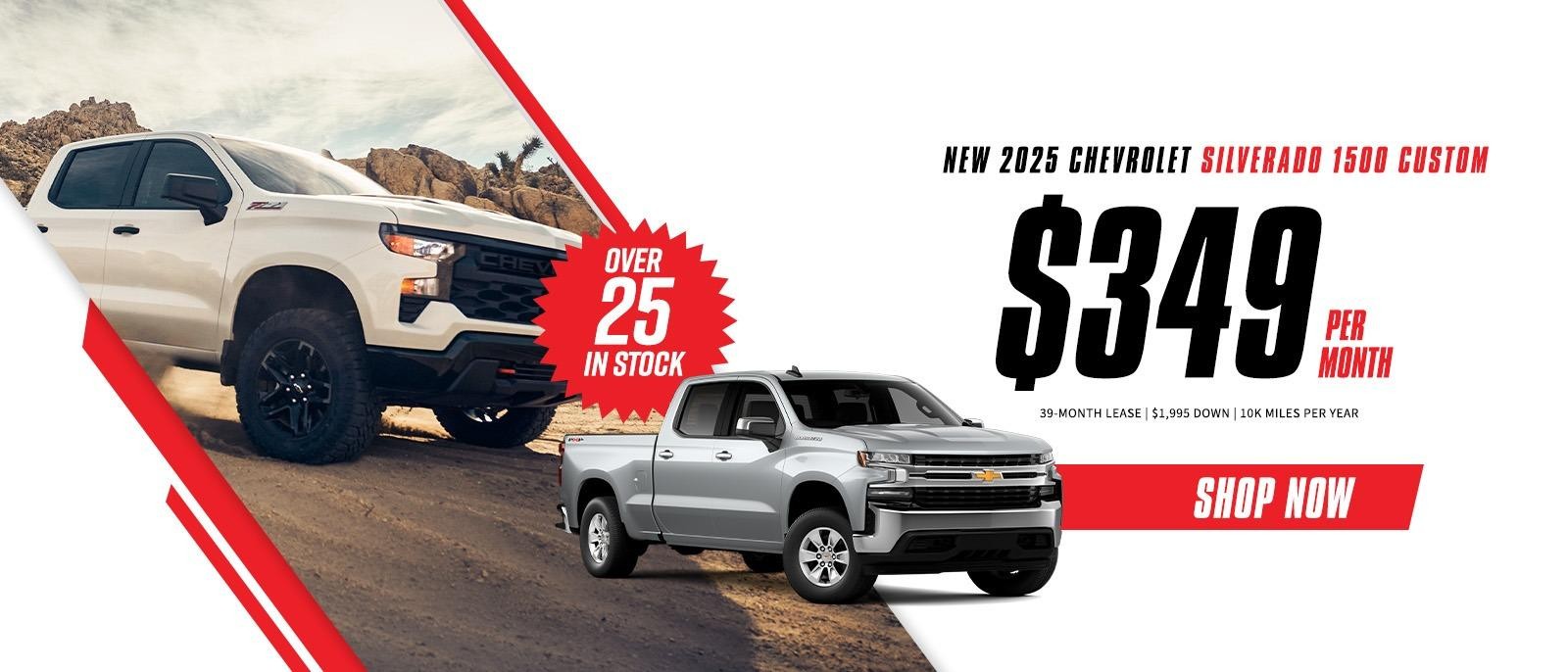 2025 Silverado Lease