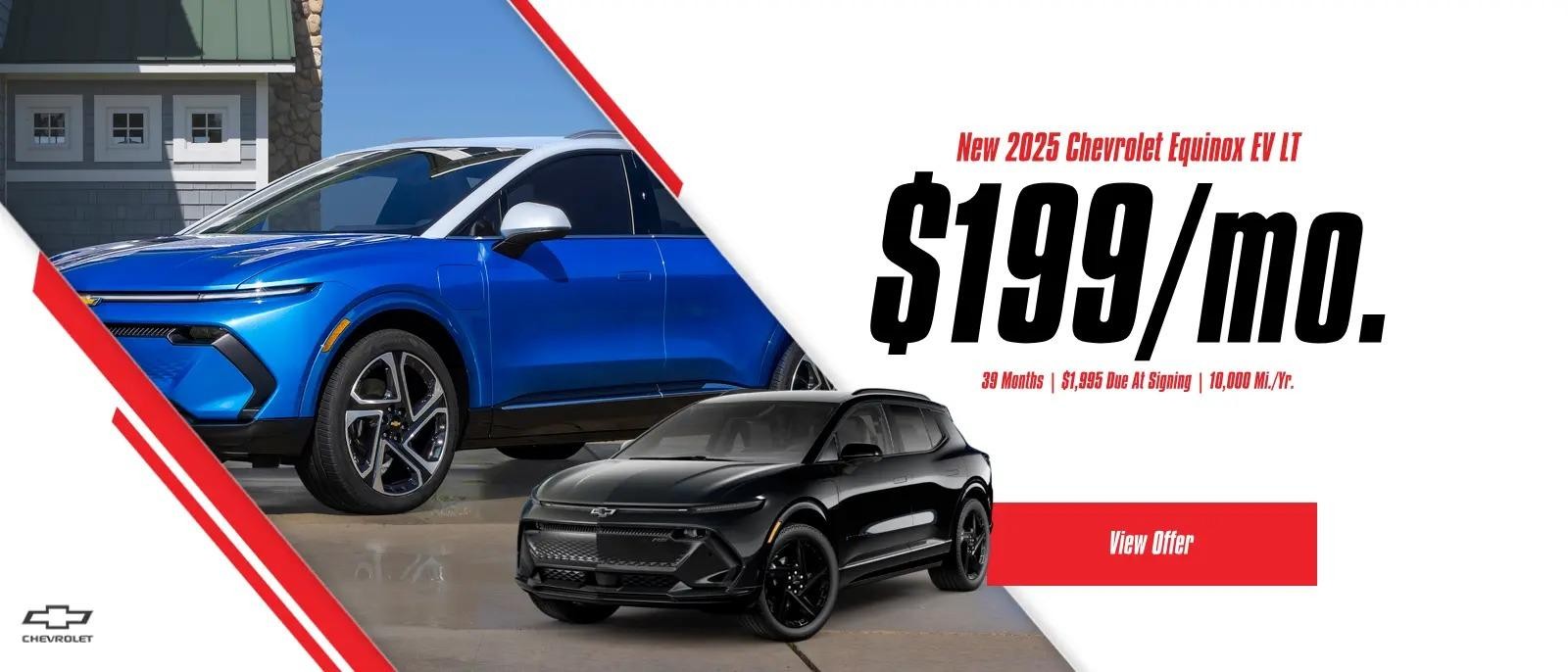 2025 Equinox EV Lease