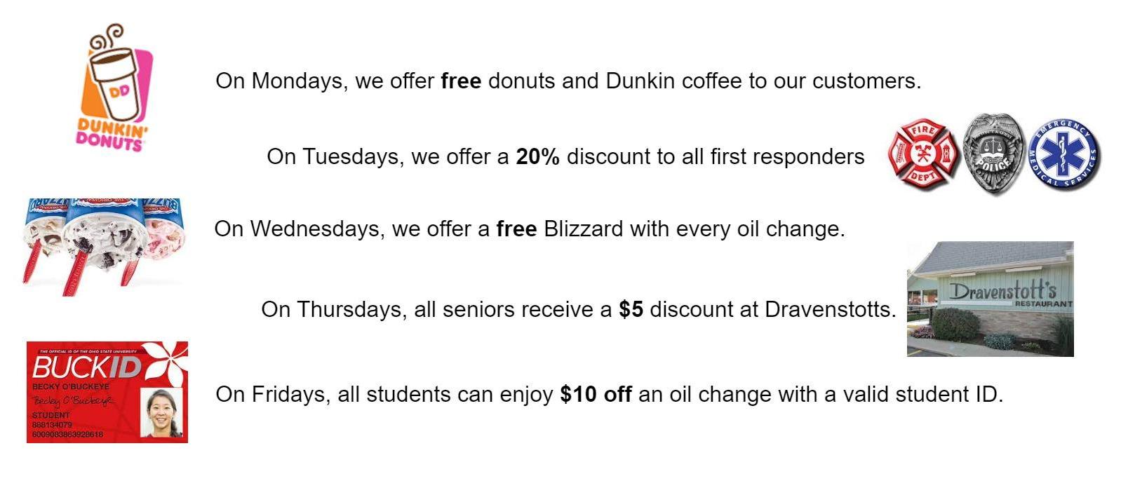 Service Specials
