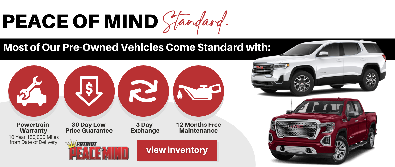 Patriot Buick GMC in BOYERTOWN, PA Your Preferred Auto Dealer