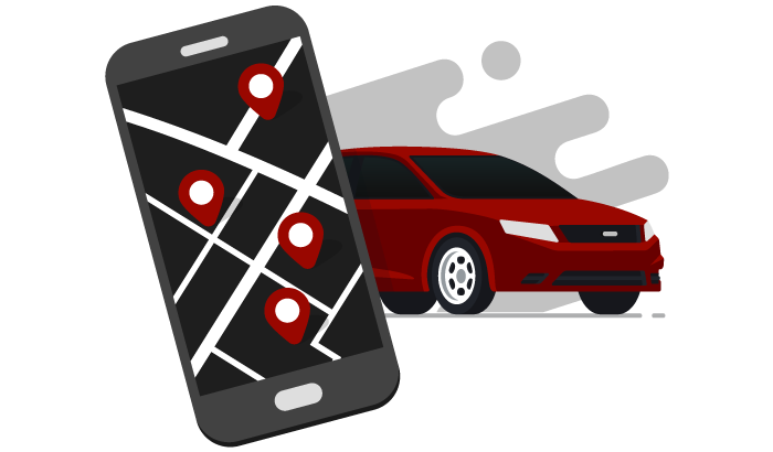 Cellphone Location Vehicle