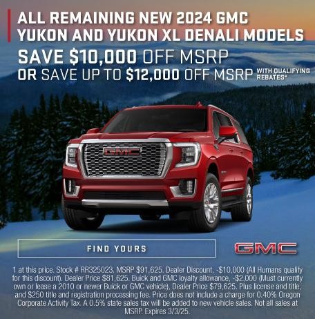 2024 gmc yukon tile