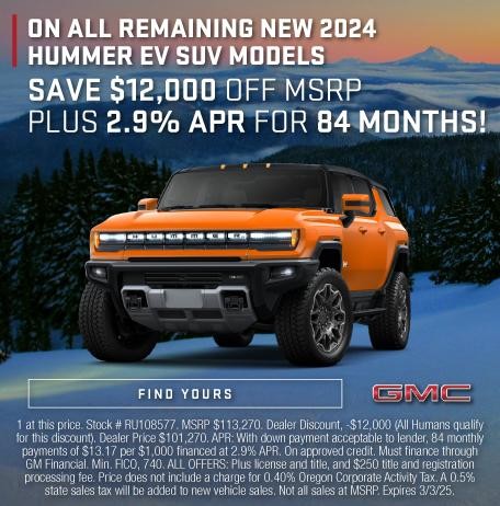 2024 GMC hummer ev SUV tile