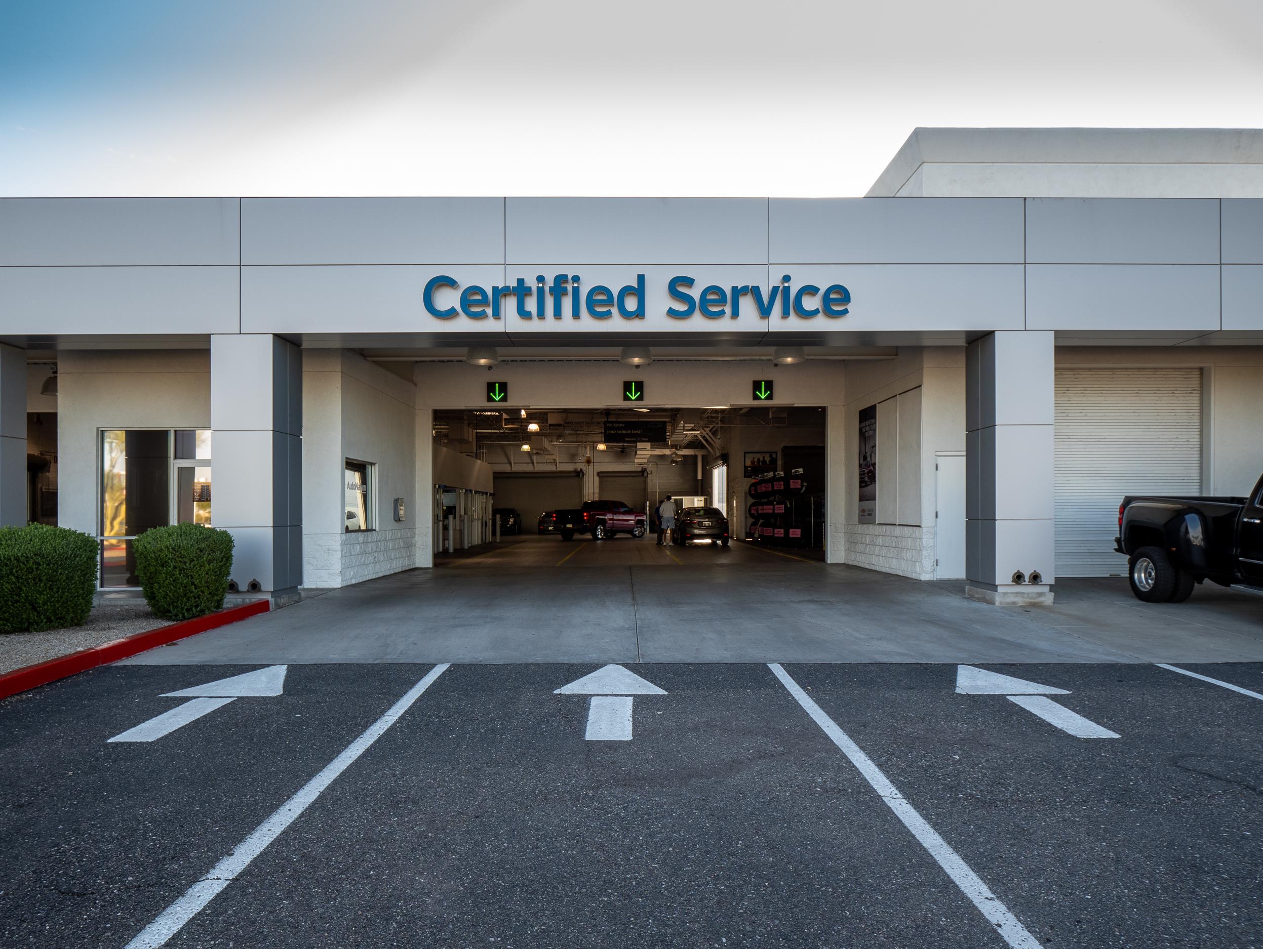 Chevy Repair Center in PEORIA & Phoenix AutoNation Chevrolet Arrowhead