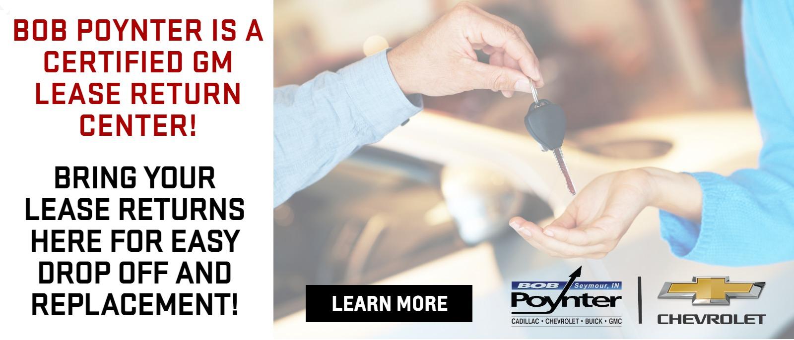 Bob Poynter Chevrolet Buick GMC in SEYMOUR, IN A New and Used Dealer