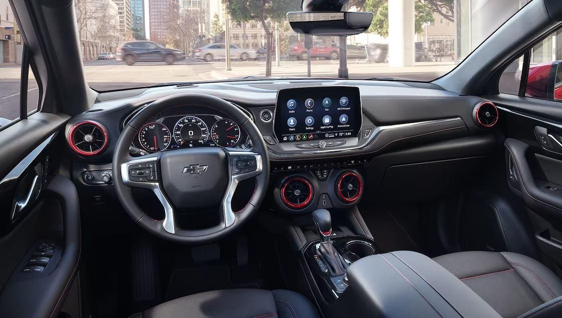 2024 Blazer dashboard