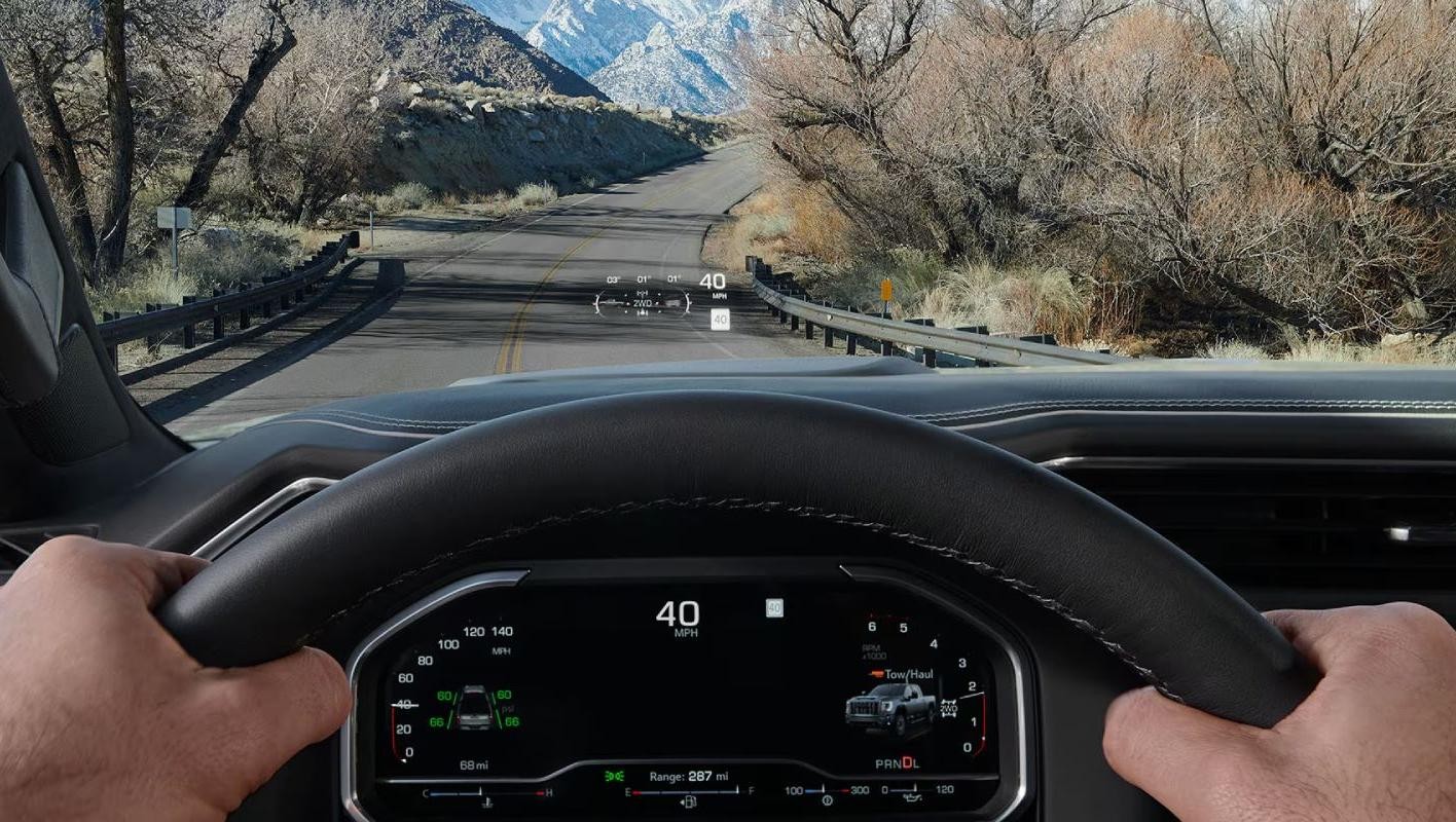 2025 Sierra HD HUD