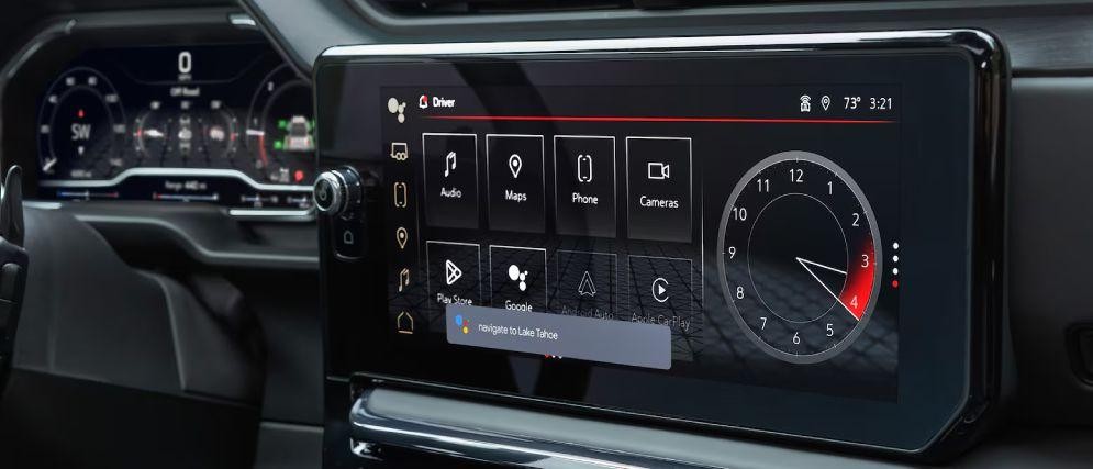 2025 GMC Sierra 1500 infotainment center