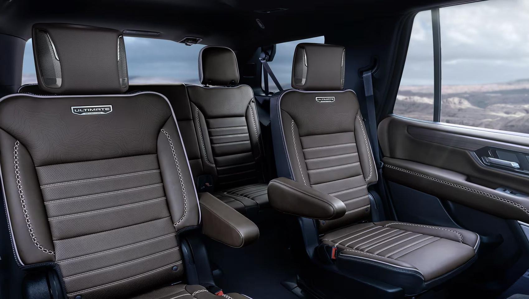 2025 GMC Yukon back seats