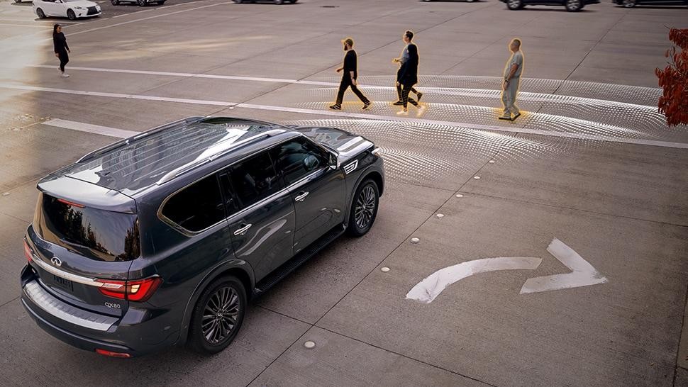 2024 Infiniti QX80 vs. Lexus LX Safety