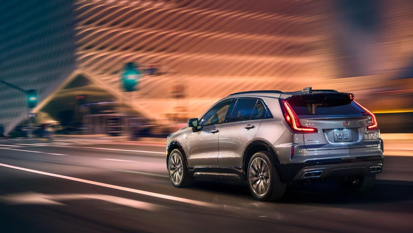 2025 Cadillac XT4 driving