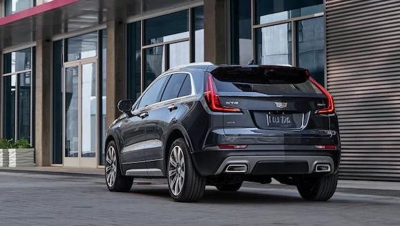 Cadillac XT4 rear exterior view 