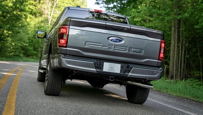 Ford F-150 rear view