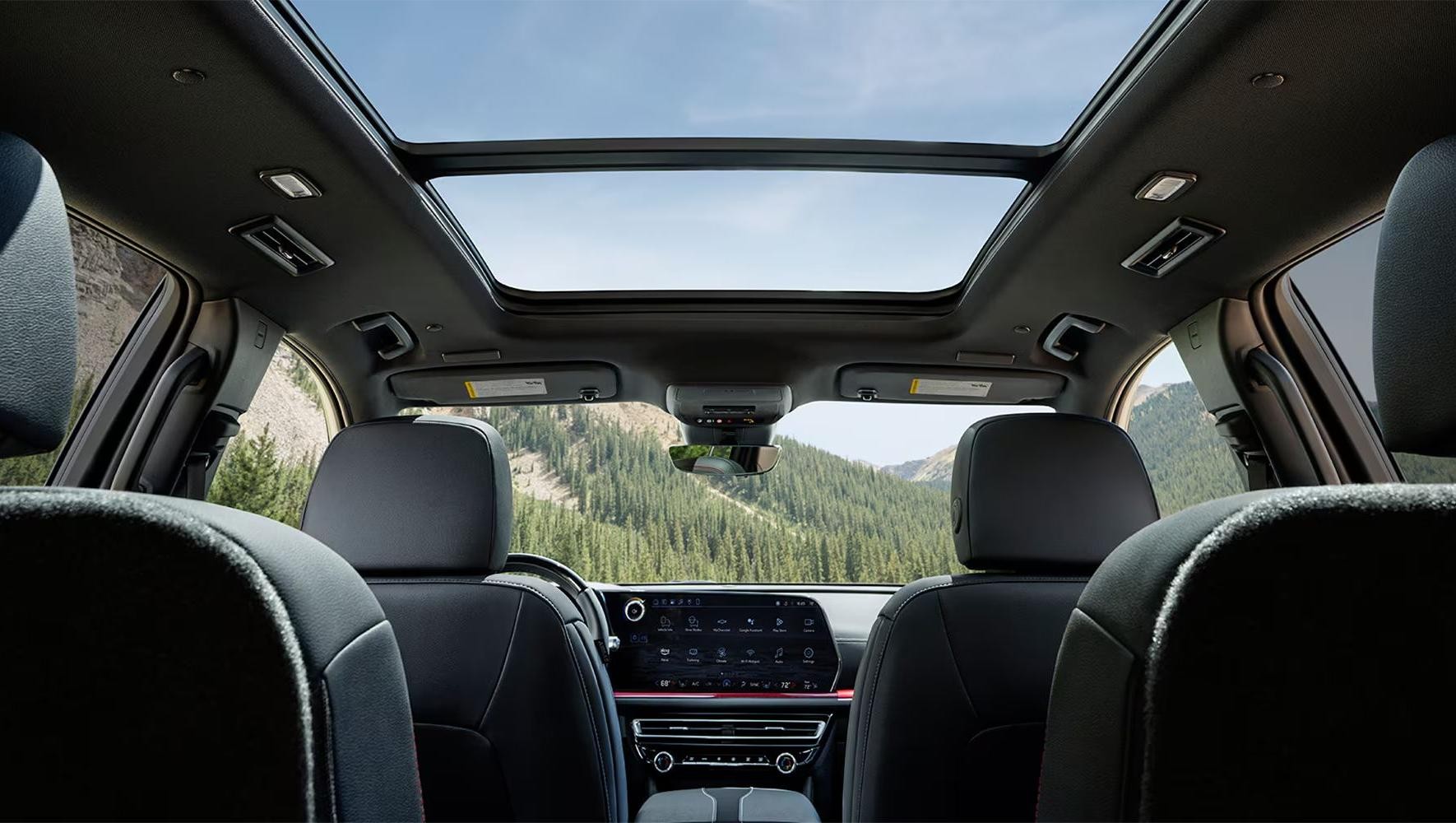 2025 Chevy Traverse interior view