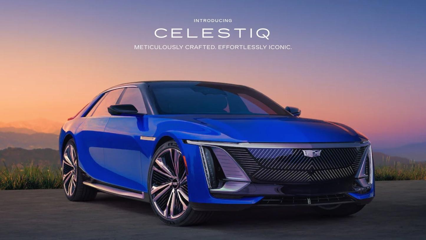 Blue Cadillac Celstiq Announcement image