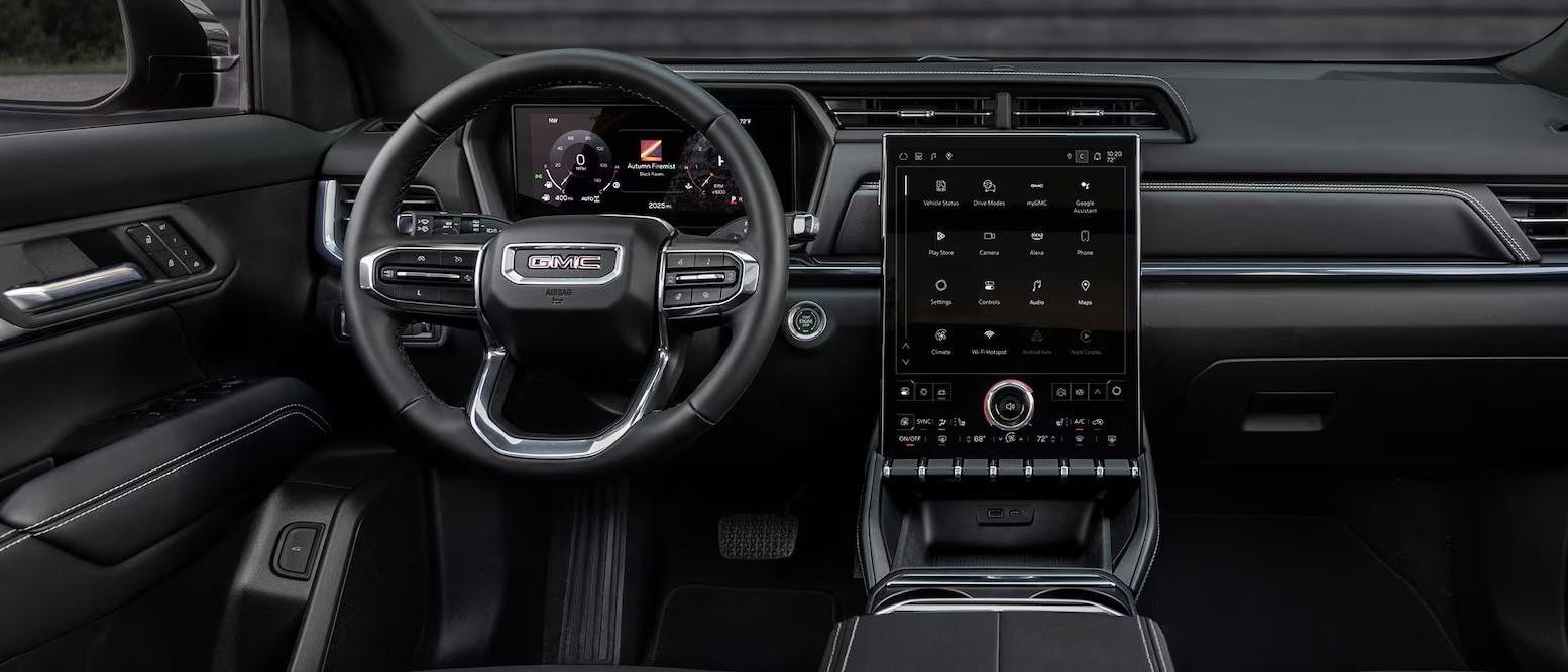 2025 GMC Terrain dashboard